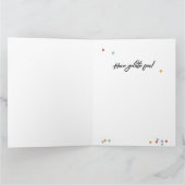 Gelato Fun Birthday Folded Wenskaart Kaart (Binnen)