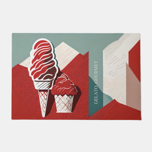 Gelato Gourmet Deurmat (Voorkant)