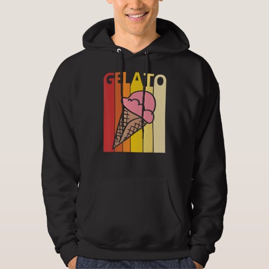 Gelato Ice Cream Hoodie (Voorkant)