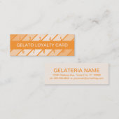gelato loyalty card ( retrograde ) (Voorkant / Achterkant)