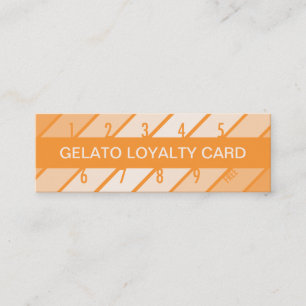 gelato loyalty card ( retrograde )