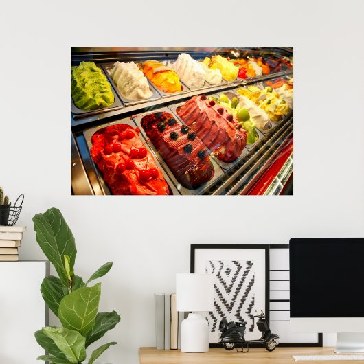 Gelato Poster (Thuiskantoor)