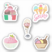 Gelato Stickers (Voorkant)