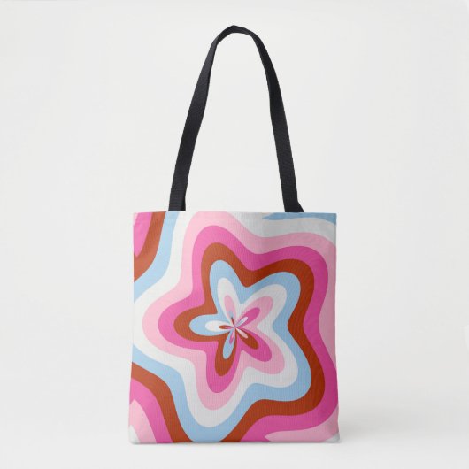Gelato Swirl Starburst Tote Bag (Voorkant)