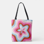Gelato Swirl Starburst Tote Bag (Achterkant)