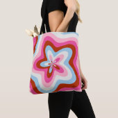 Gelato Swirl Starburst Tote Bag (Dichtbij)