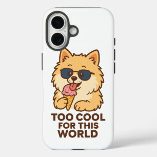 Gelato Tijd – Hondenuitgave iPhone 16 Hoesje