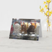 gelato wenskaart kaart (Gele Bloem)