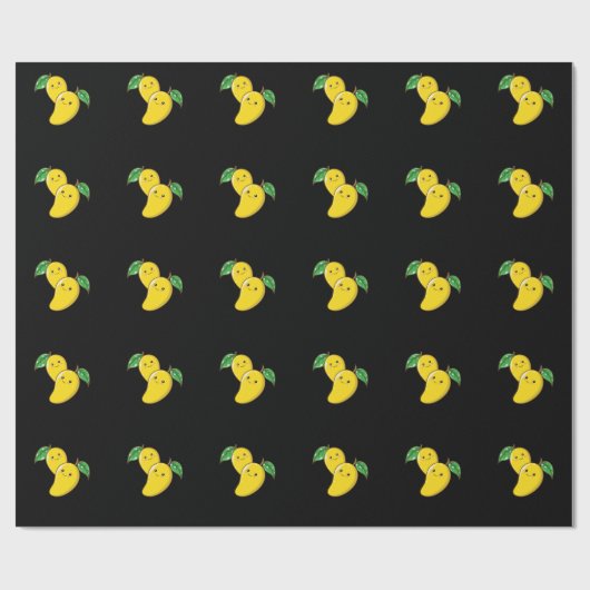 gelbe Mangos Cadeaupapier (Vlak)