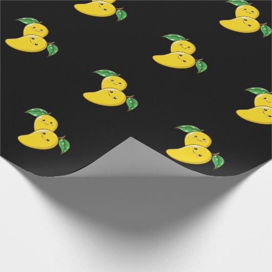 gelbe Mangos Cadeaupapier (Hoek)