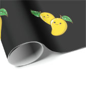 gelbe Mangos Cadeaupapier (Rol Hoek)