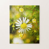 Gelber Blütentraum Legpuzzel (Verticaal)