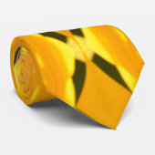 Gelbes Muster Stropdas (Opgerold)