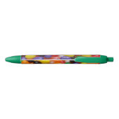 Gelboontjes Blauwe Inkt Pen (Achterkant)