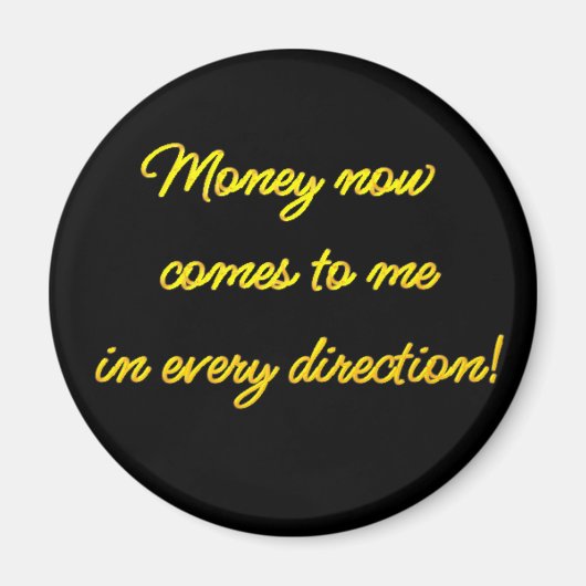 Geld aantrekkende magneet (Voorkant)