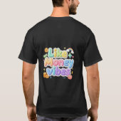 Geld Als Pastel Typografie Trends T-shirt (Achterkant)