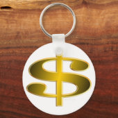 Geld — Amerikaanse dollar Sleutelhanger (Voorkant)