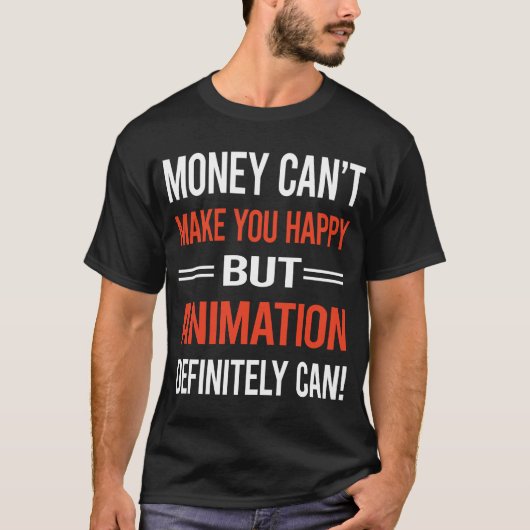 Geld Animatie T-shirt (Voorkant)
