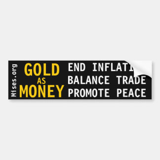 GELD BUMPERSTICKER