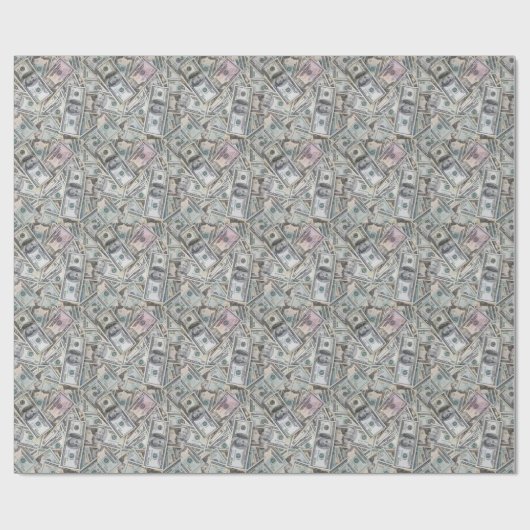 geld cadeaupapier (Vlak)