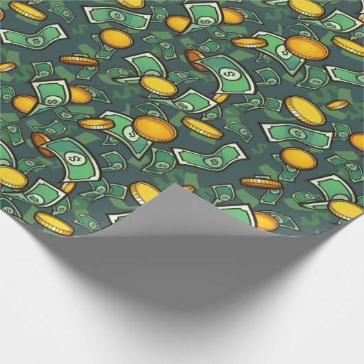 Geld Cadeaupapier (Hoek)