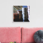 Geld Canvas Afdruk (Insitu (Woonkamer))