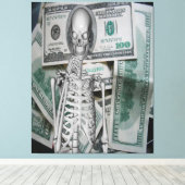 Geld Canvas Afdruk (Insitu (Houten vloer))