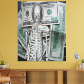 Geld Canvas Afdruk (Insitu (Woonkamer))