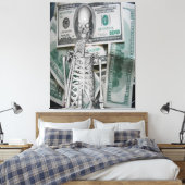 Geld Canvas Afdruk (Insitu (Slaapkamer))