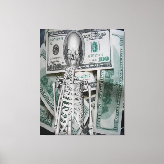 Geld Canvas Afdruk (Voorkant)