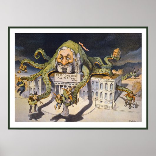 Geld en beleid poster (Voorkant)