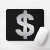 Geld en valuta muismat (Met muis)