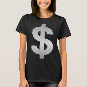 Geld en valuta t-shirt