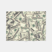 Geld Fleece Deken (Voorkant (Horizontaal))