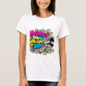 Geld fluistert niet. Het schreeuwt. T-shirt (Voorkant)