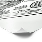 Geld Geld Geld Kleurend Poster (Hoek)