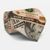 Geld! Geld! Geld! $$$ Stropdas (Opgerold)