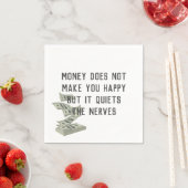 Geld Geluk Quote Servet (Insitu)
