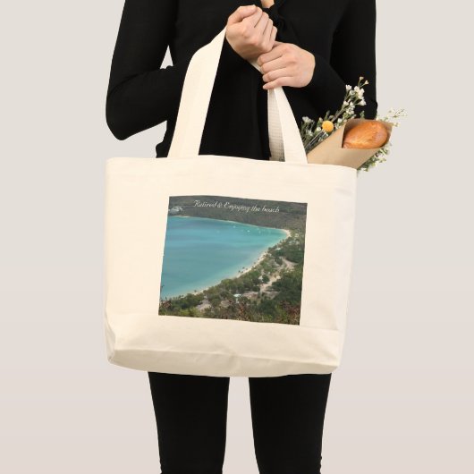 Geld - Gepersonaliseerd Grote Tote Bag (Voorkant (product))