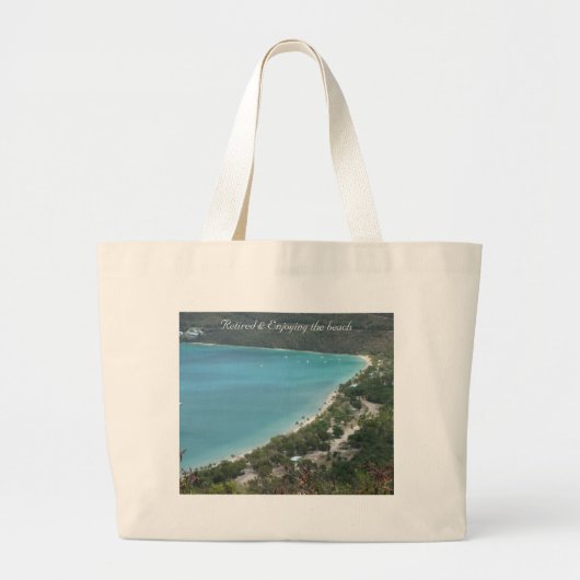 Geld - Gepersonaliseerd Grote Tote Bag (Voorkant)