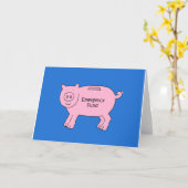 Geld Gift Bijgesloten Noodfonds Kaart (Gele Bloem)