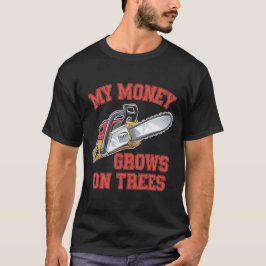 Geld groeit aan bomen t-shirt