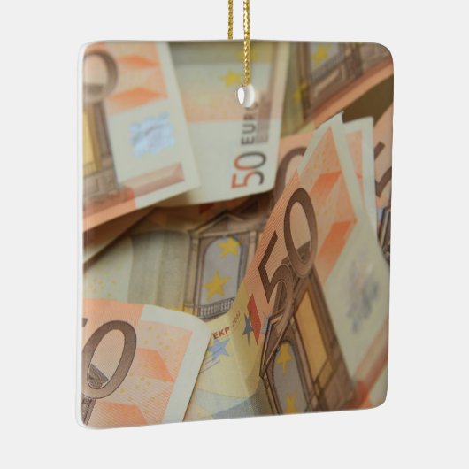 Geld groeit op bomen! keramisch ornament (Rechts)