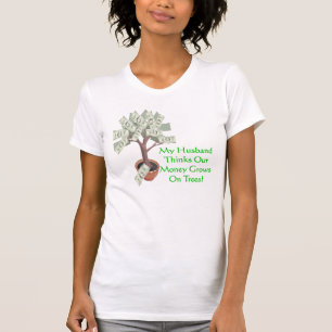 Geld groeit op bomen - man t-shirt