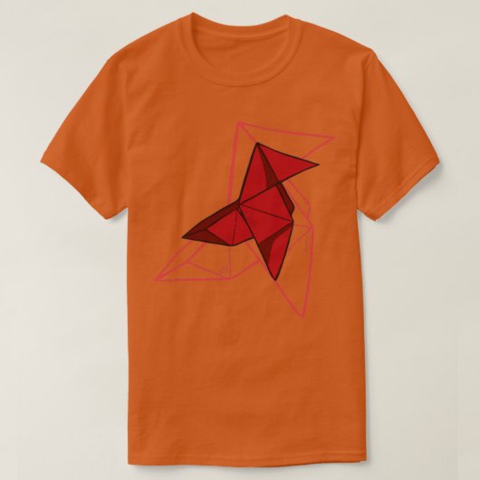 GELD HEIST ORIGAMI BIRD T-SHIRT (Design voorkant)