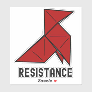 Geld Heist Verzet La Casa de Papel Sticker