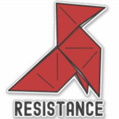 Geld Heist Verzet La Casa de Papel Sticker (Voorkant)