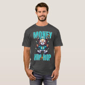 Geld HipHop jongen T-shirt (Voorkant volledig)
