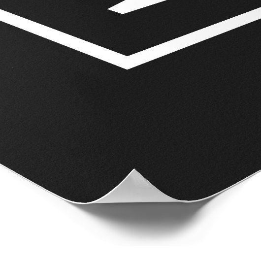 Geld hoeft nooit te slapen poster (Hoek)