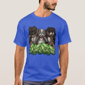 GELD HONDEN vrienden T-shirt (Voorkant)